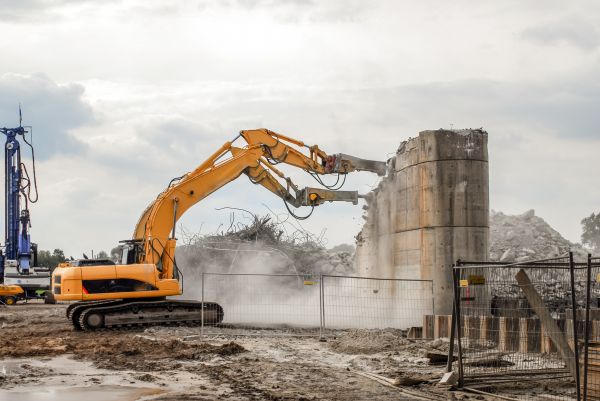 Silo Demolition in Carrollton