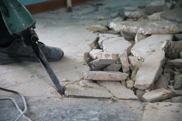 Concrete Floor Removal in Carrollton