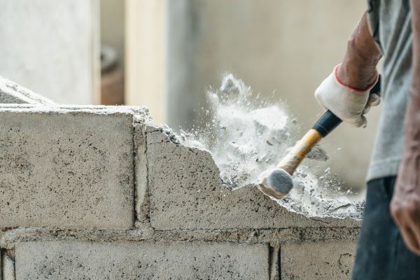 Block Wall Demolition in Carrollton